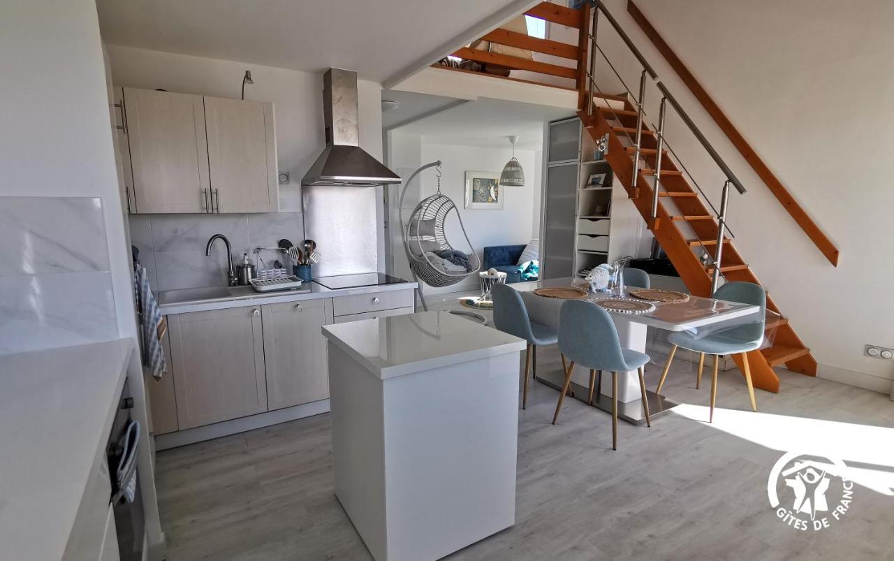 La Sirene - Loft Moderne Et Lumineux Avec Vue Panoramique Sur Mer Mediterranee Et Port De Plaisance Frontignan Exterior foto