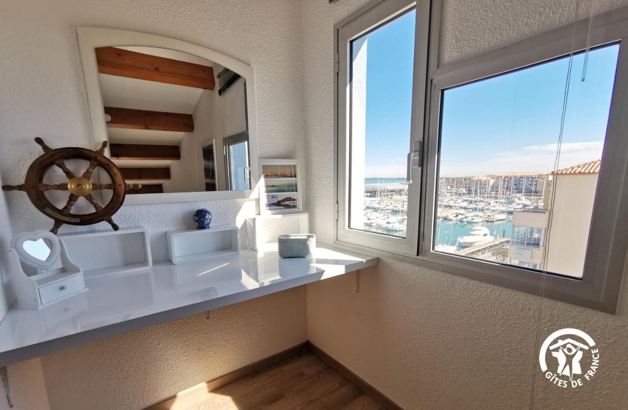 La Sirene - Loft Moderne Et Lumineux Avec Vue Panoramique Sur Mer Mediterranee Et Port De Plaisance Frontignan Exterior foto