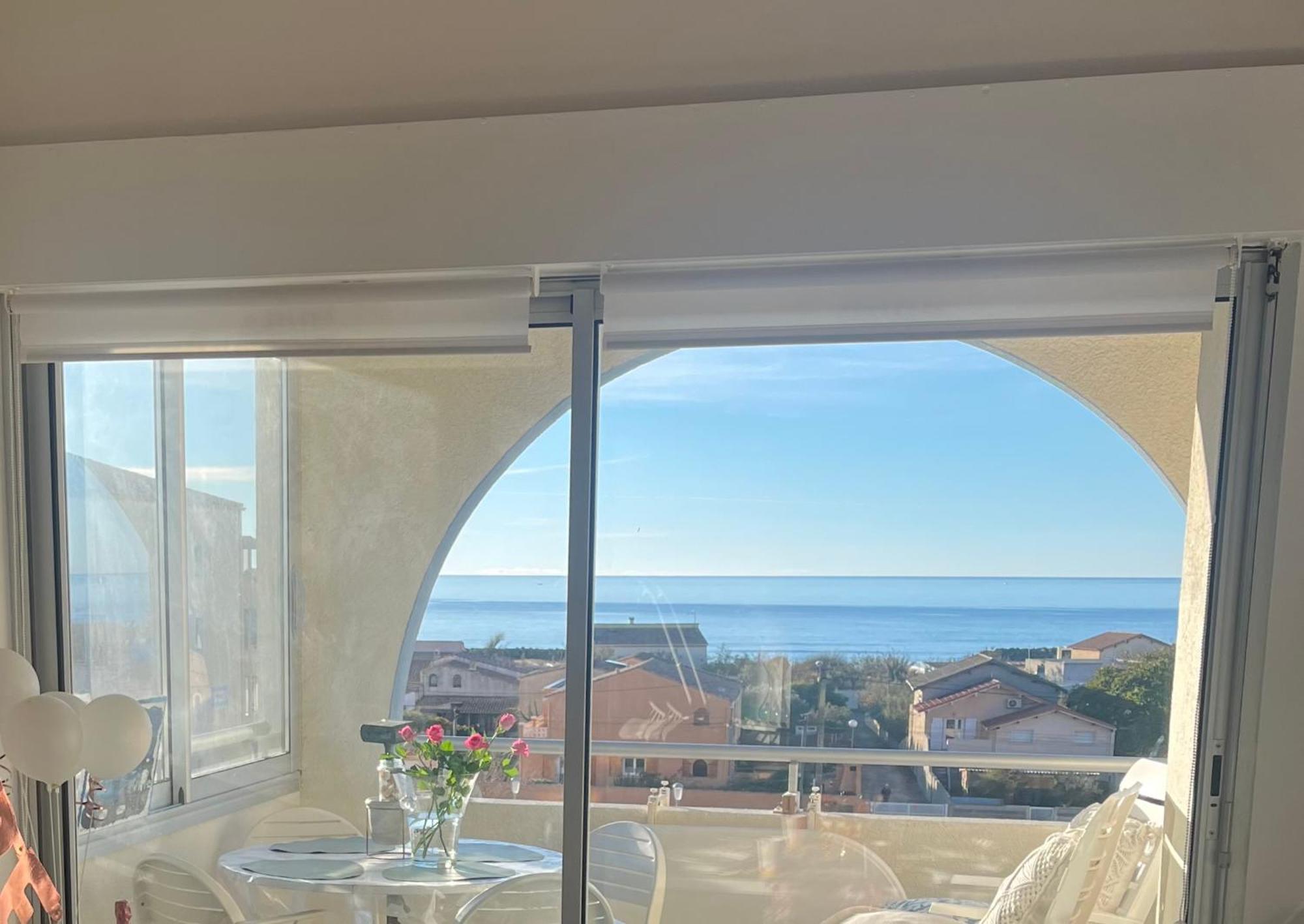 La Sirene - Loft Moderne Et Lumineux Avec Vue Panoramique Sur Mer Mediterranee Et Port De Plaisance Frontignan Exterior foto